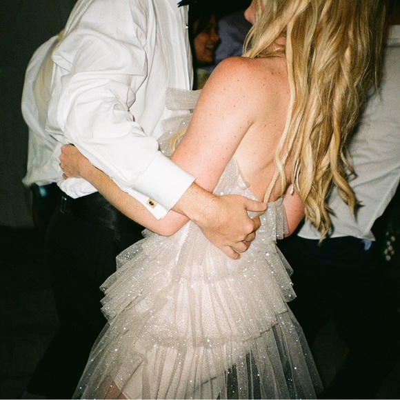 Super fun and cute dress from The Bar! Love the neckline, sparkles, and ruffles! - Picture 4 of 4